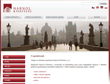 Tablet Screenshot of harnol.cz